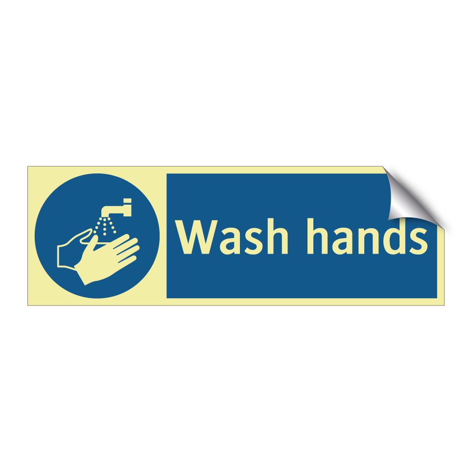 Wash hands