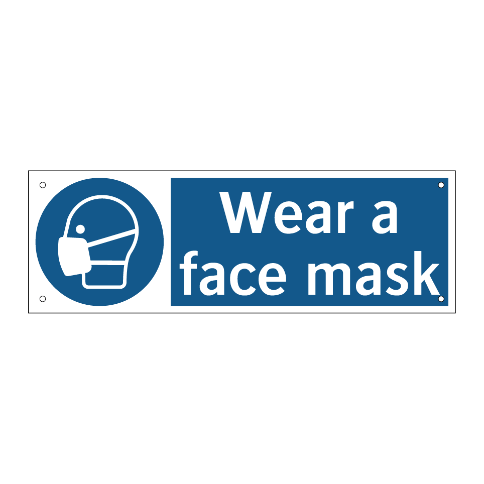 Wear a face mask