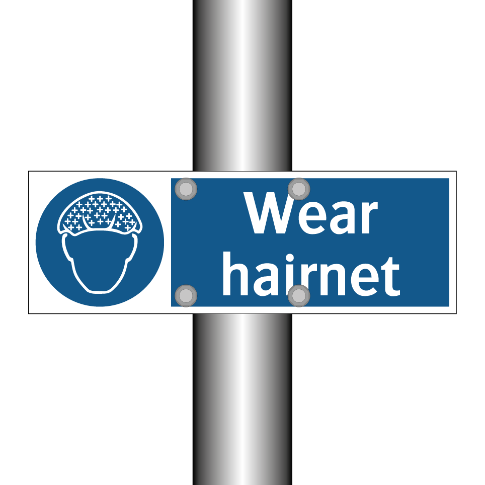 Wear hairnet
