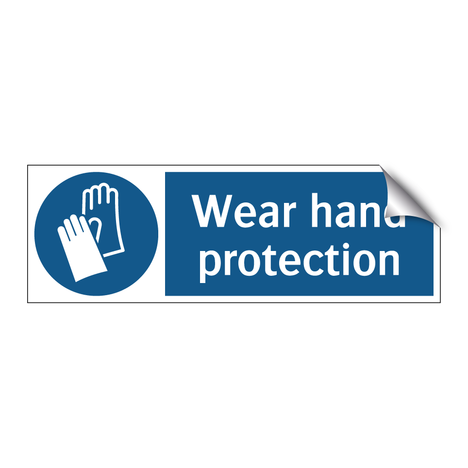 Wear hand protection