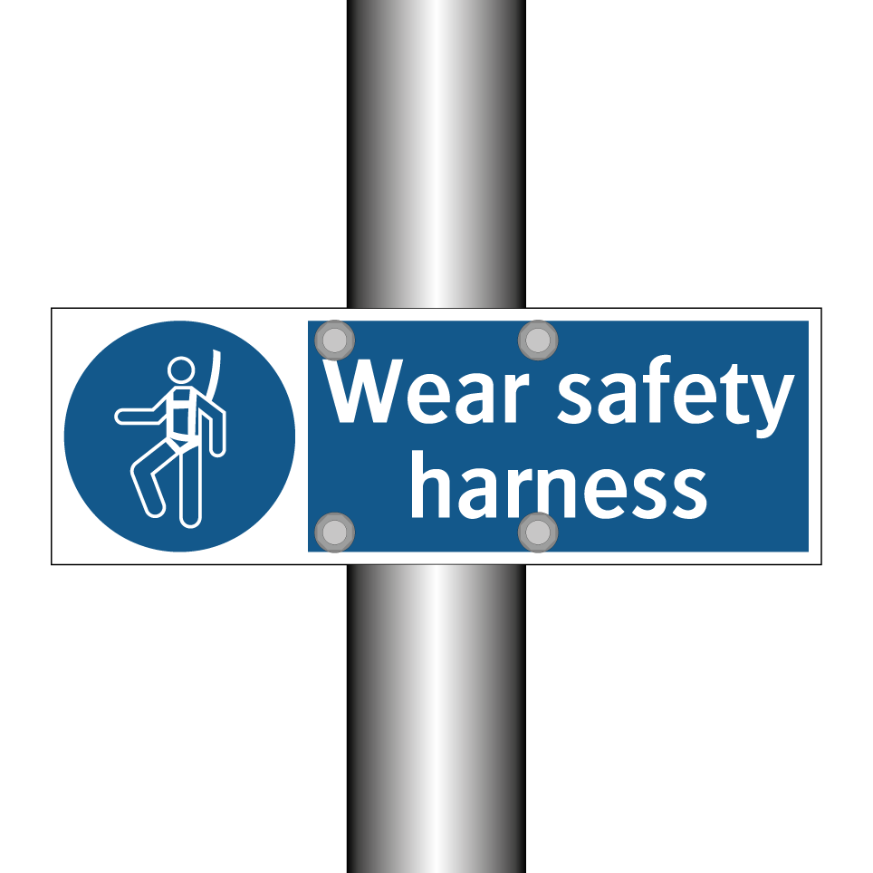 Wear safety harness