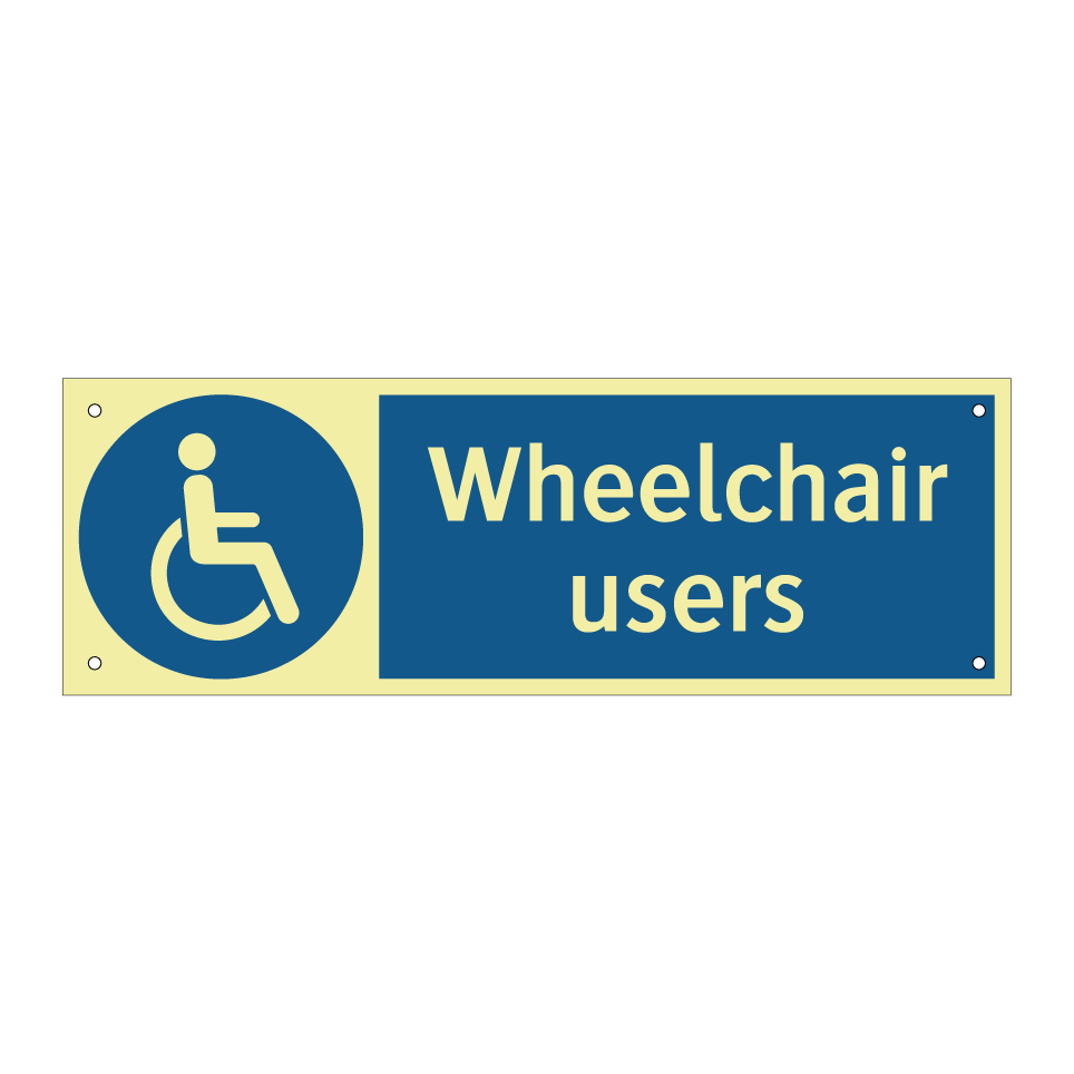 Wheelchair users