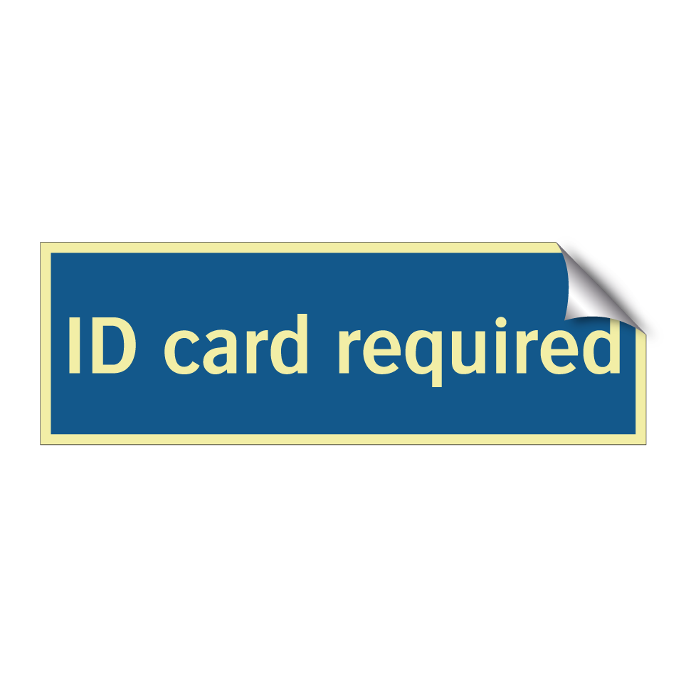 ID card required