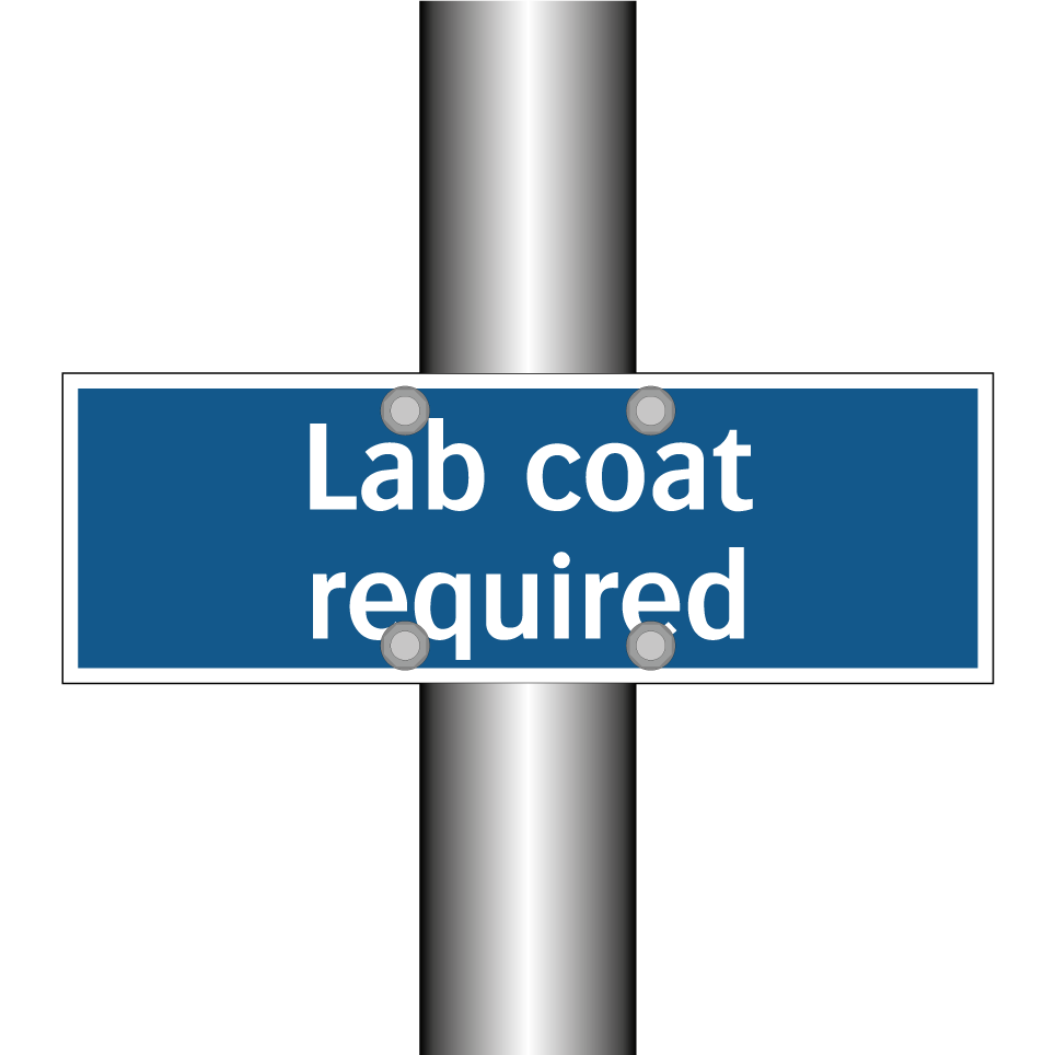 Lab coat required
