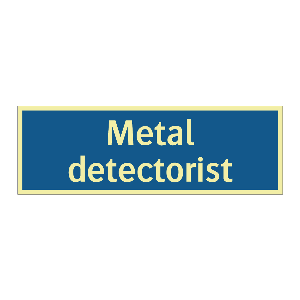 Metal detectorist
