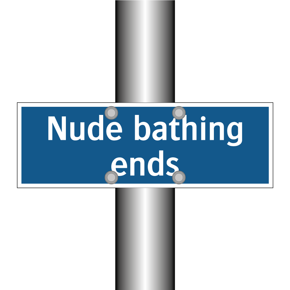 Nude bathing ends