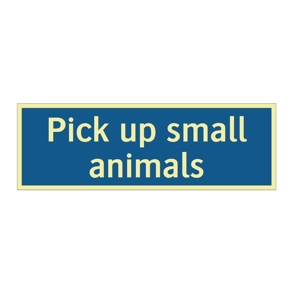 Pick up small animals