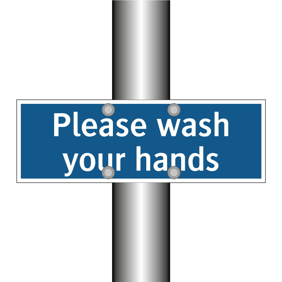 Please wash your hands
