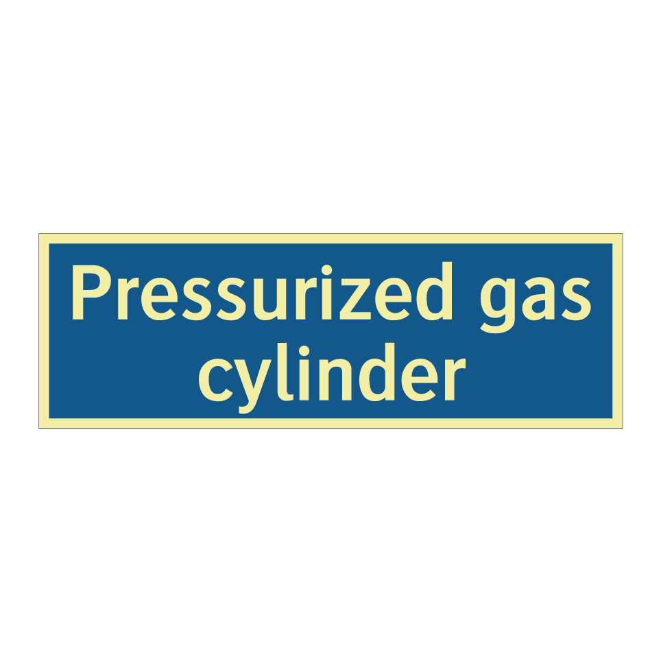 Pressurized gas cylinder