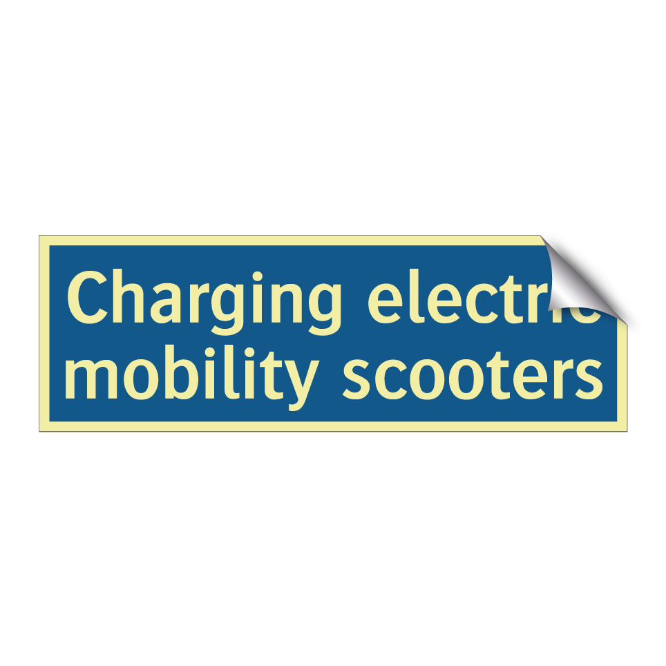 Charging electric mobility scooters