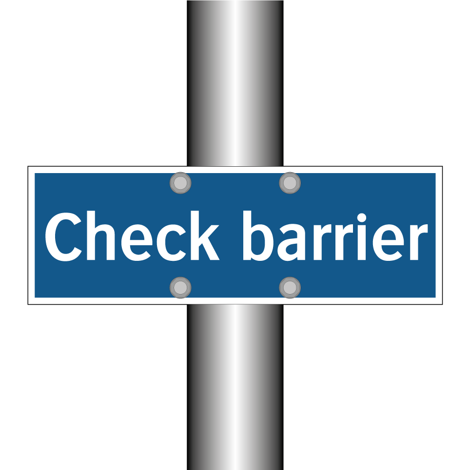 Check barrier