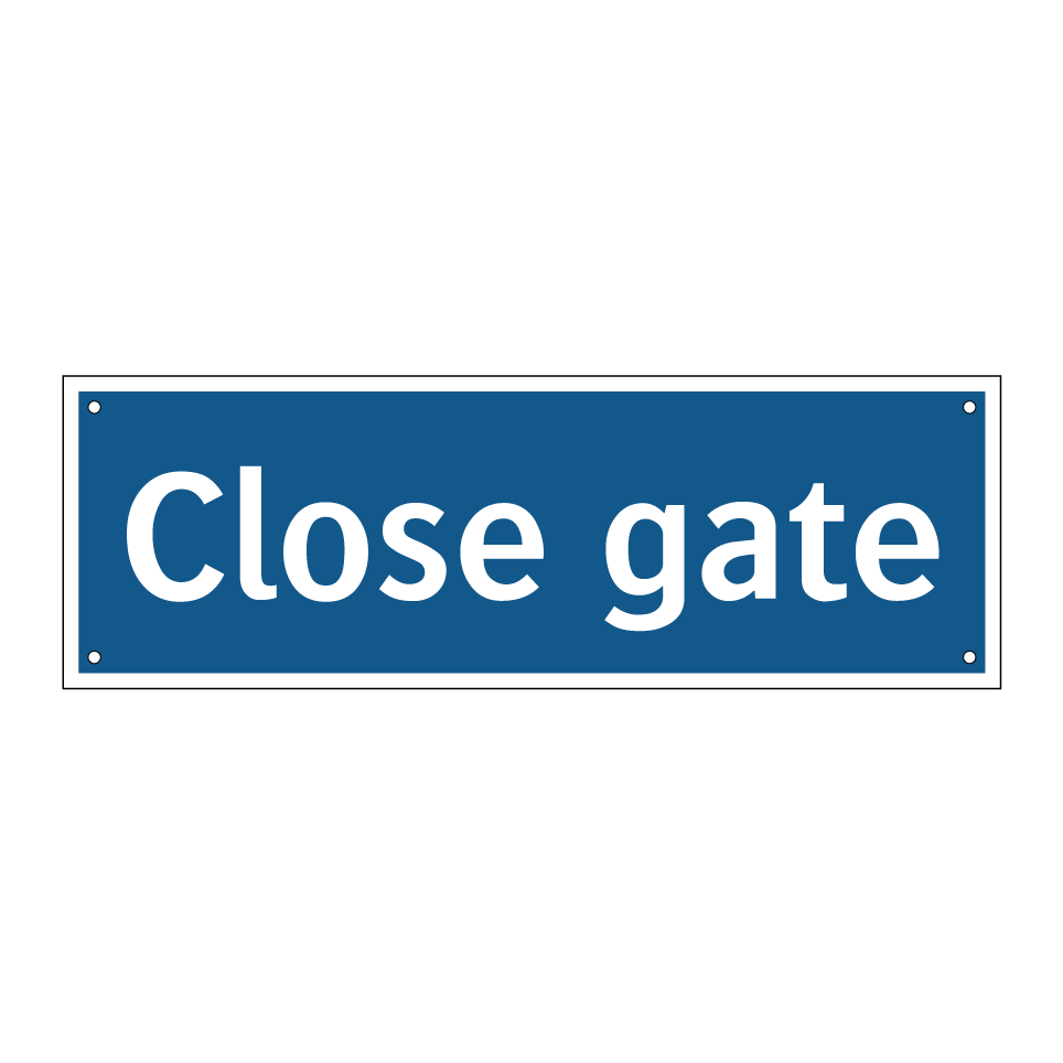Close gate
