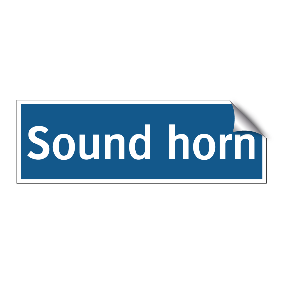 Sound horn