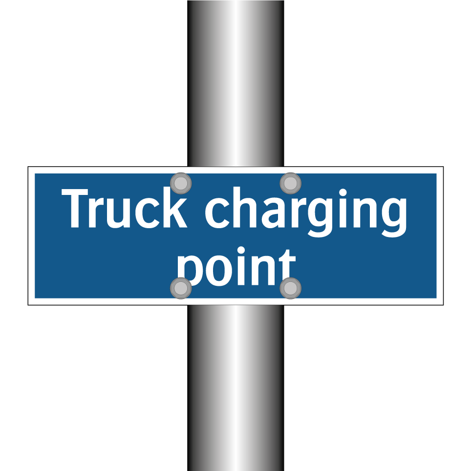 Truck charging point
