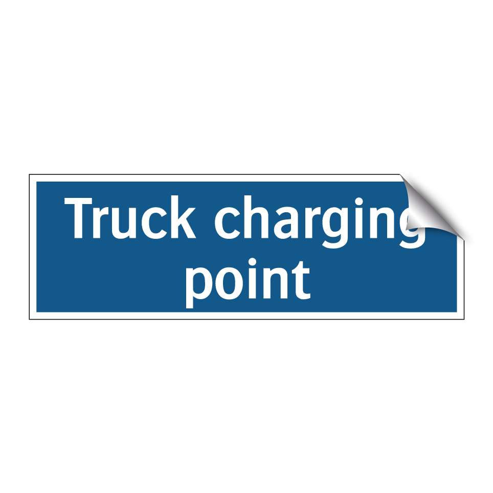 Truck charging point