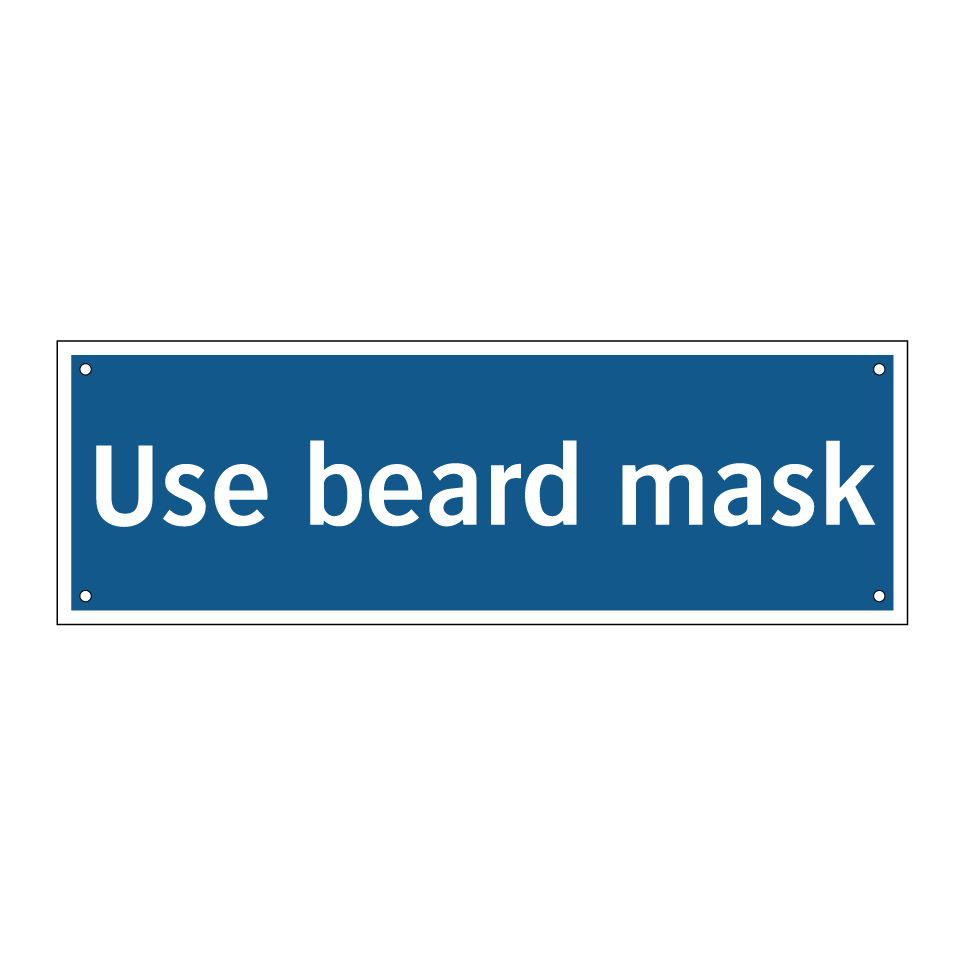 Use beard mask