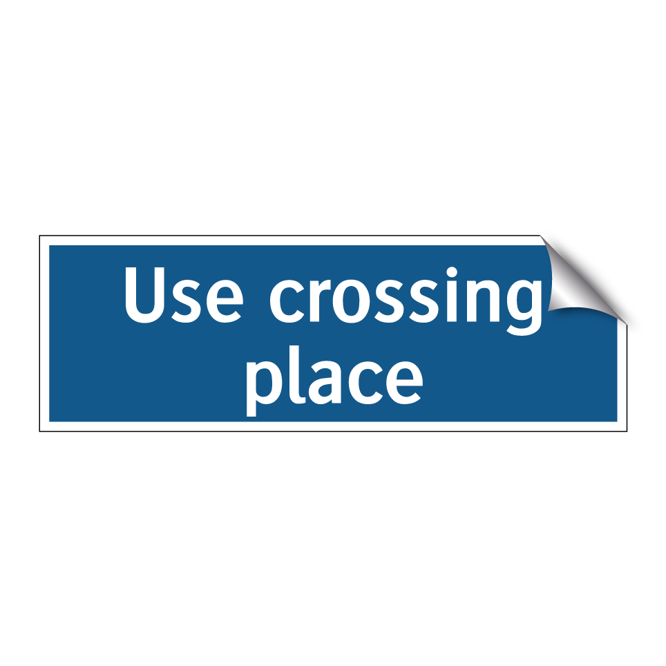 Use crossing place