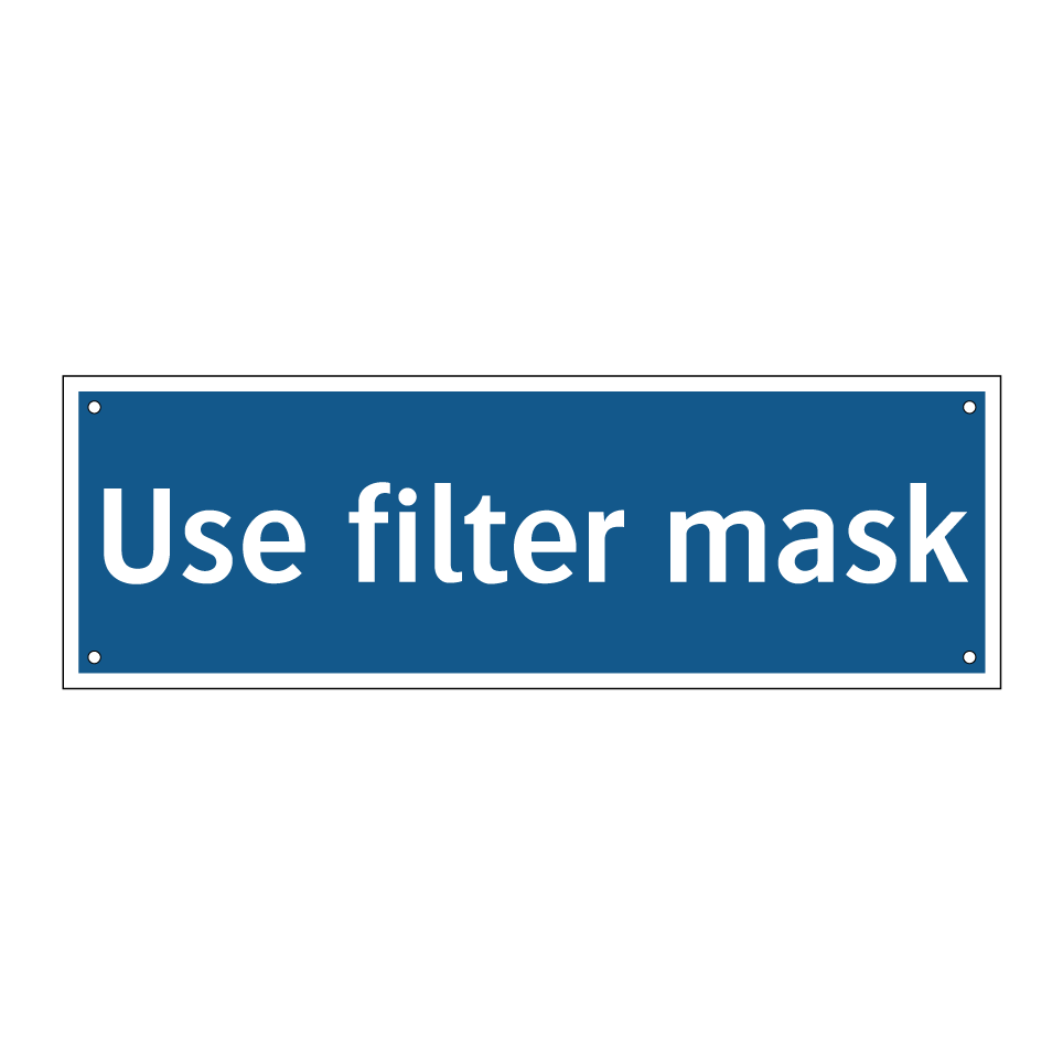 Use filter mask