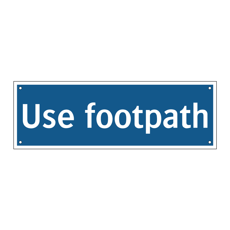 Use footpath