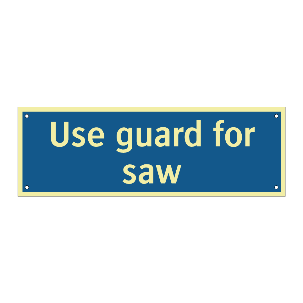 Use guard for saw