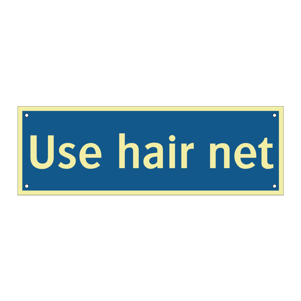 Use hair net