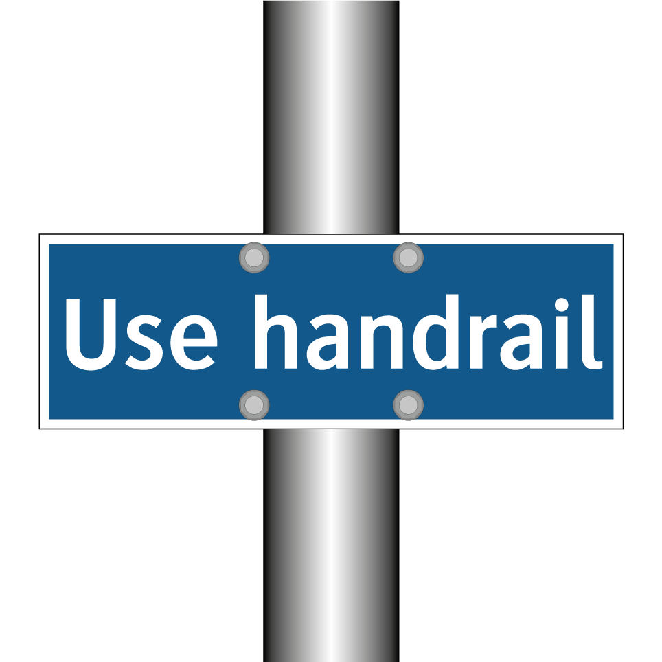 Use handrail