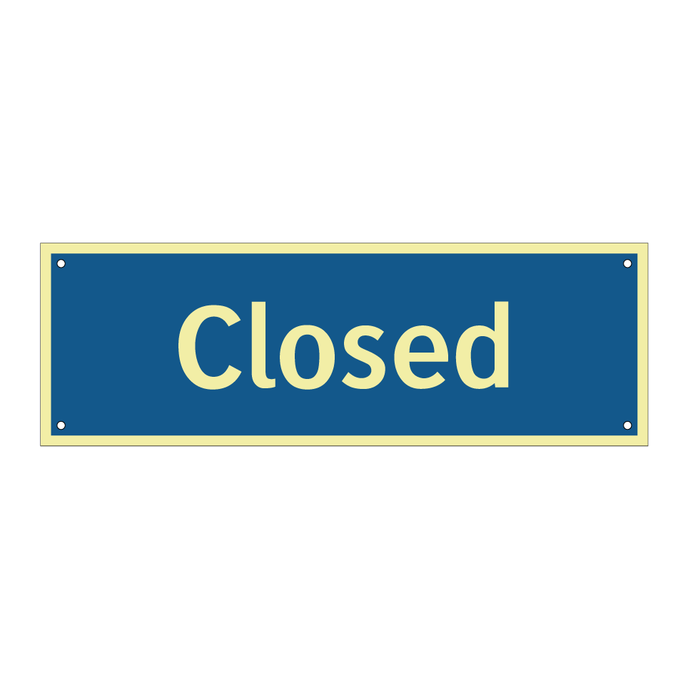 Closed