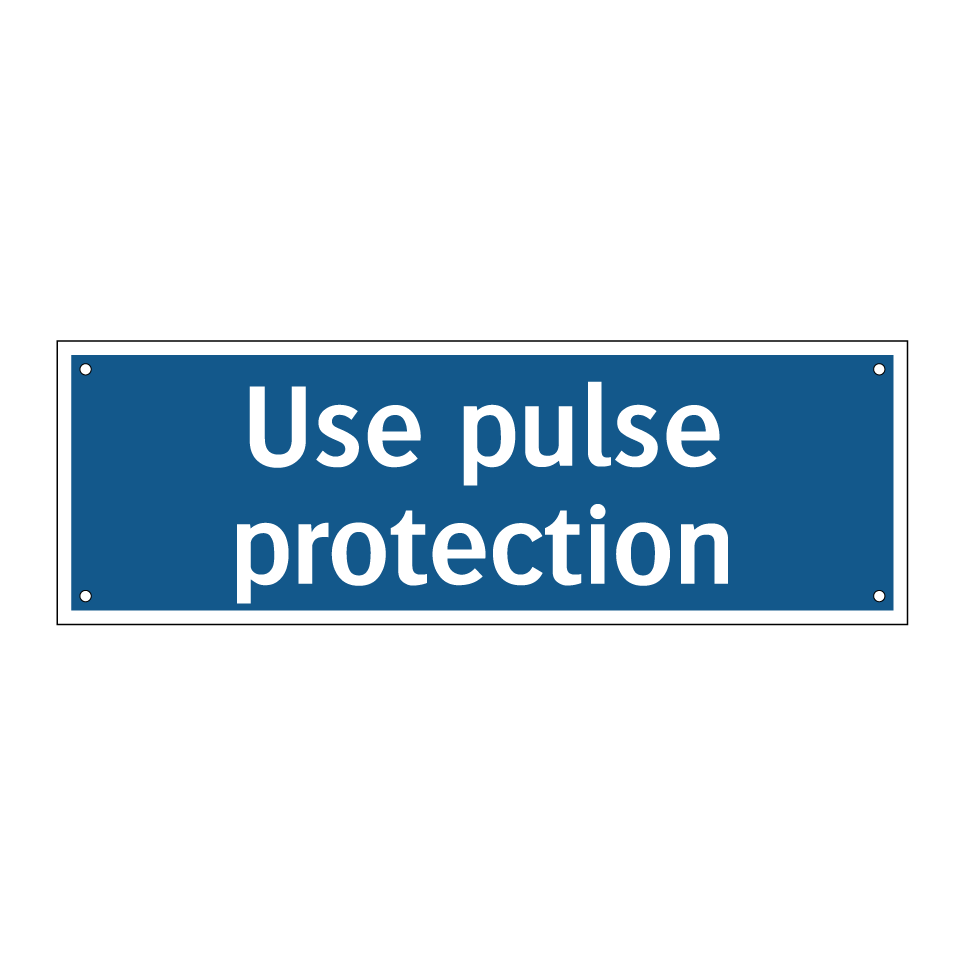 Use pulse protection