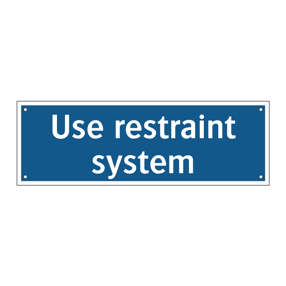 Use restraint system