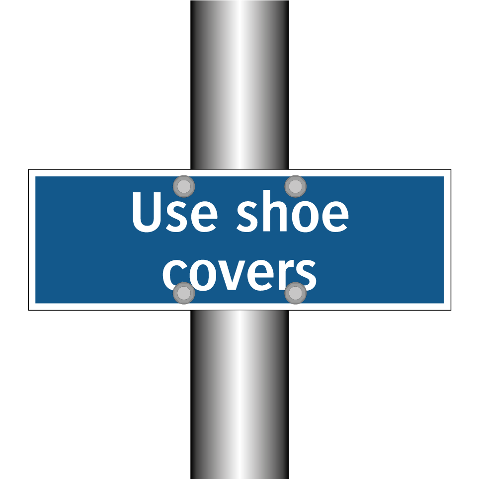 Use shoe covers