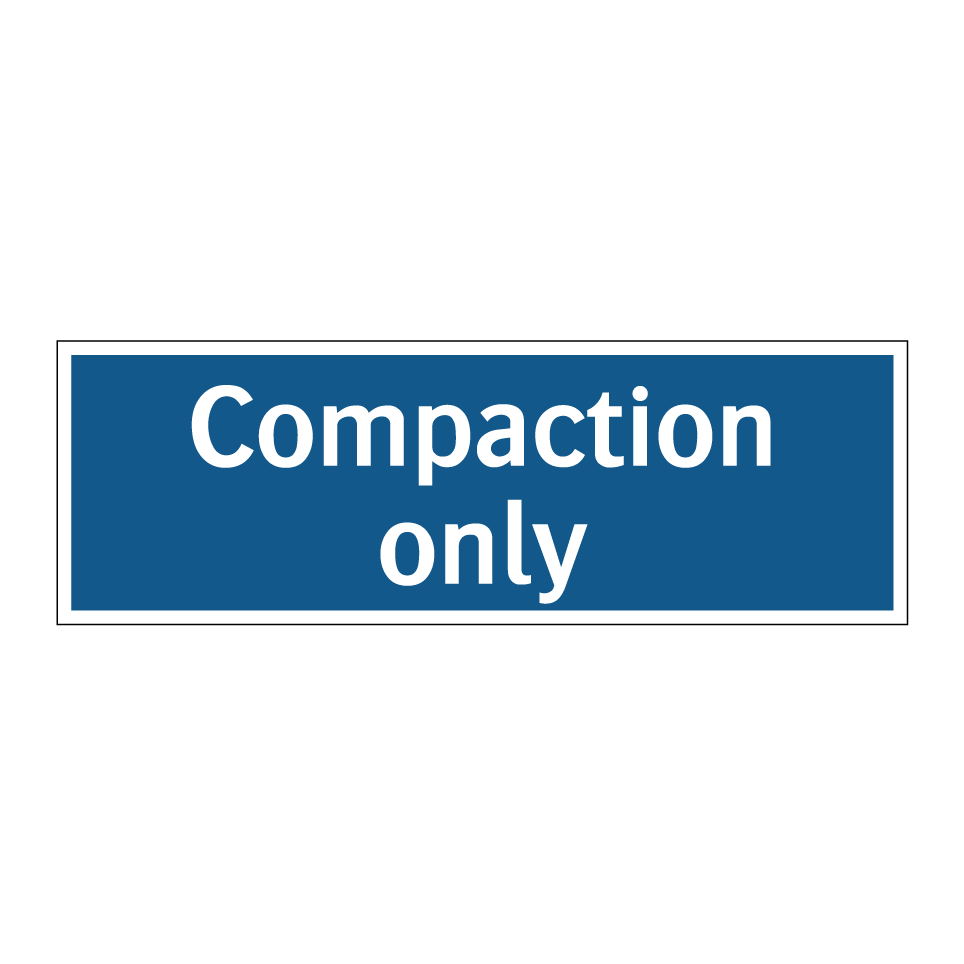 Compaction only