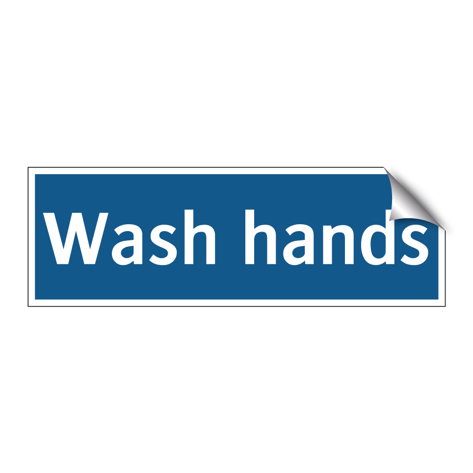 Wash hands