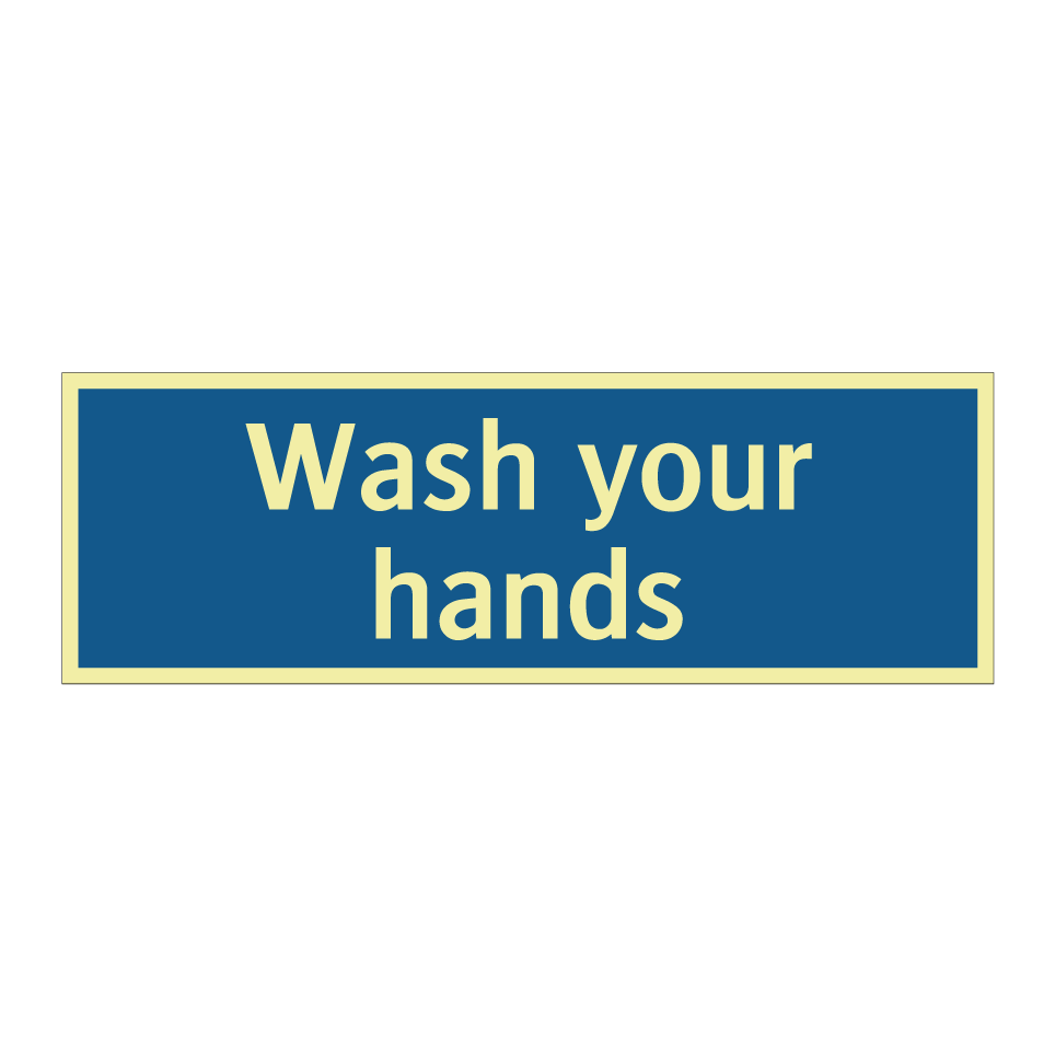 Wash your hands