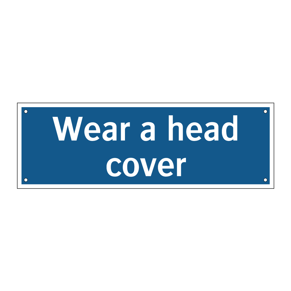 Wear a head cover