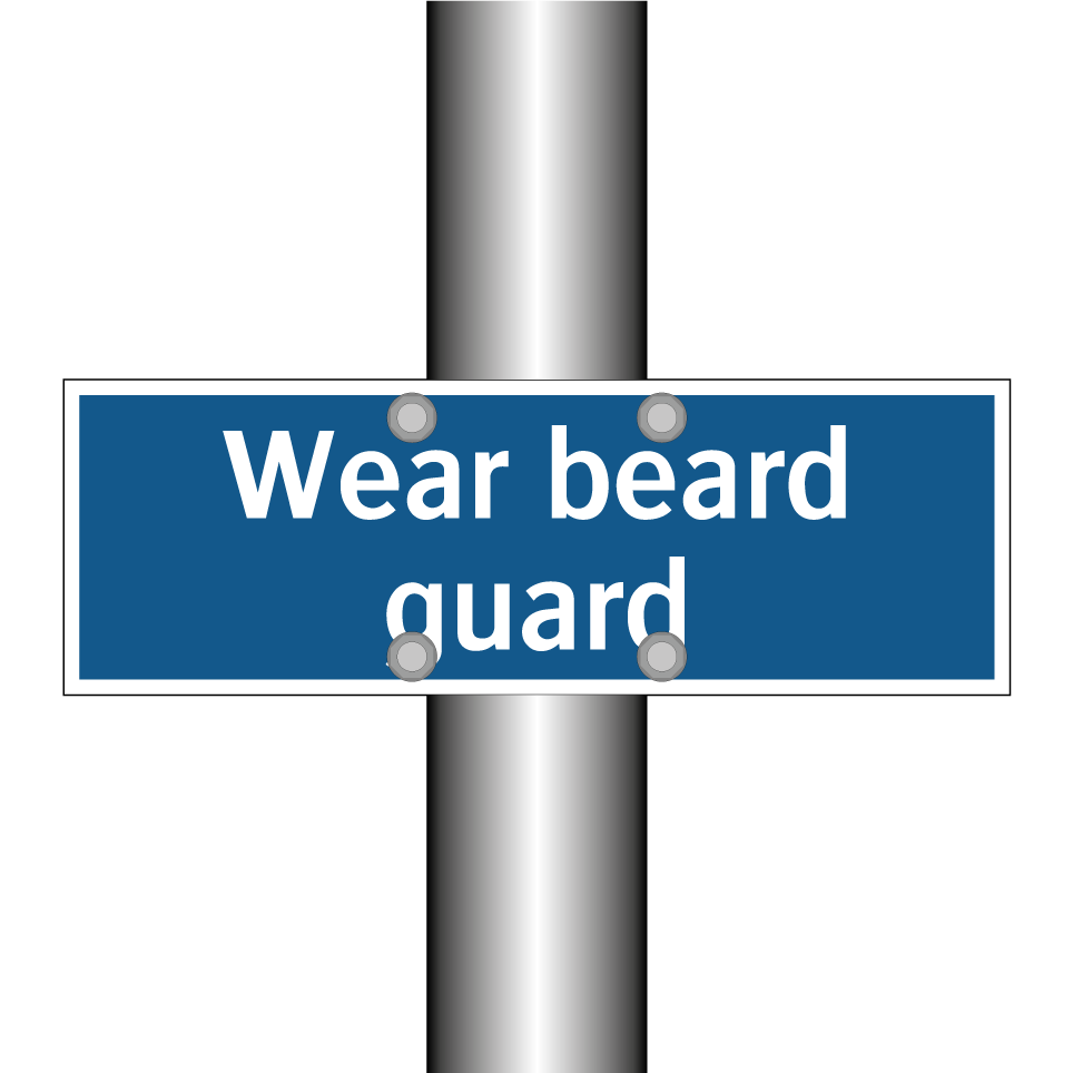 Wear beard guard