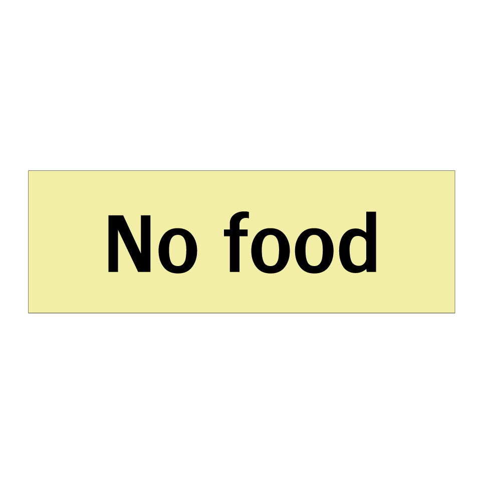 No food