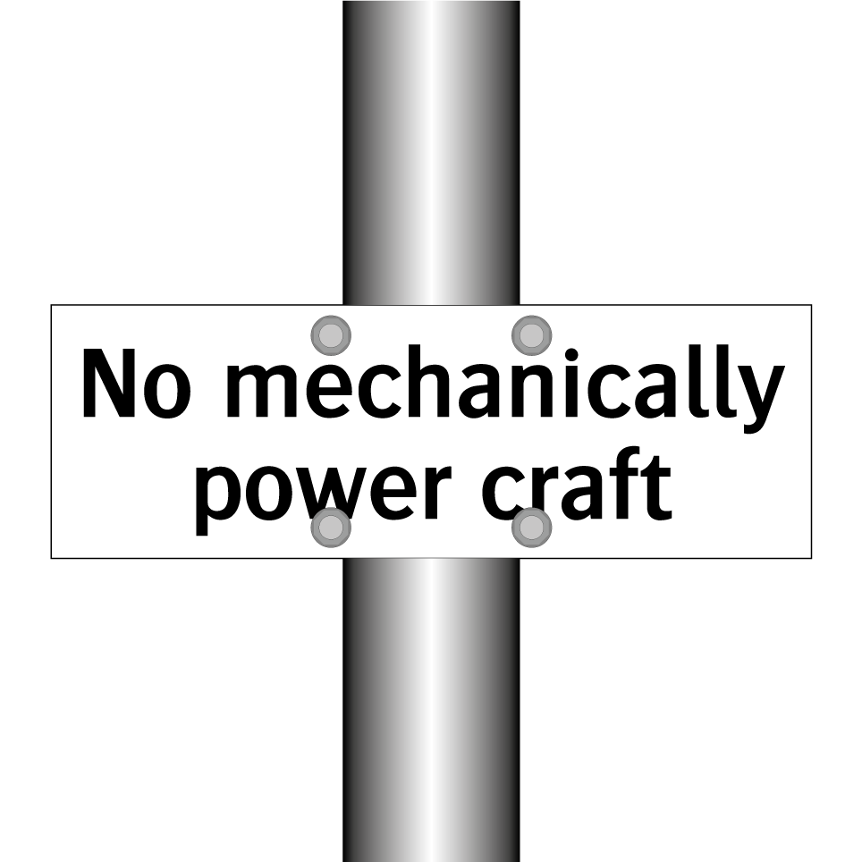 No mechanically power craft