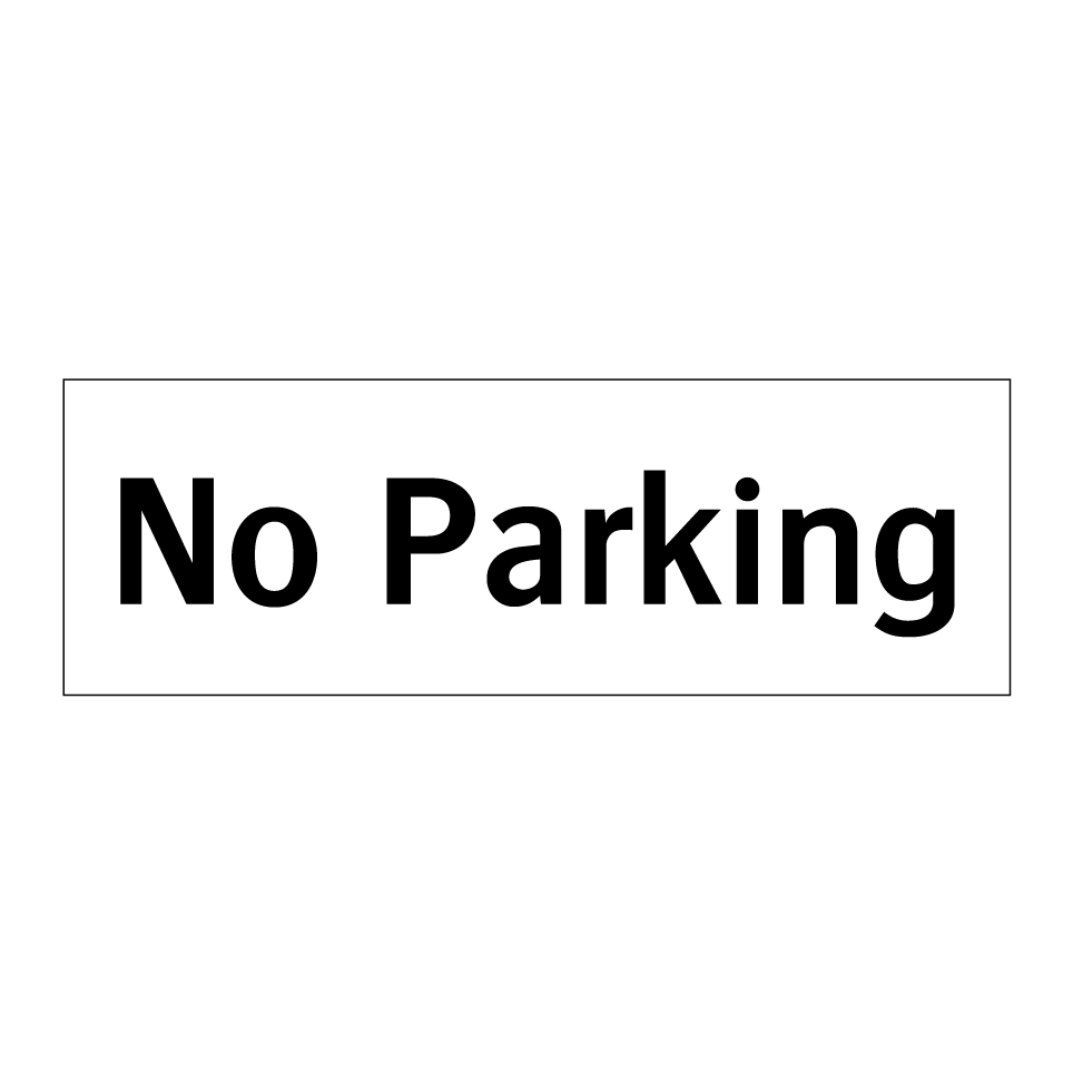 No Parking