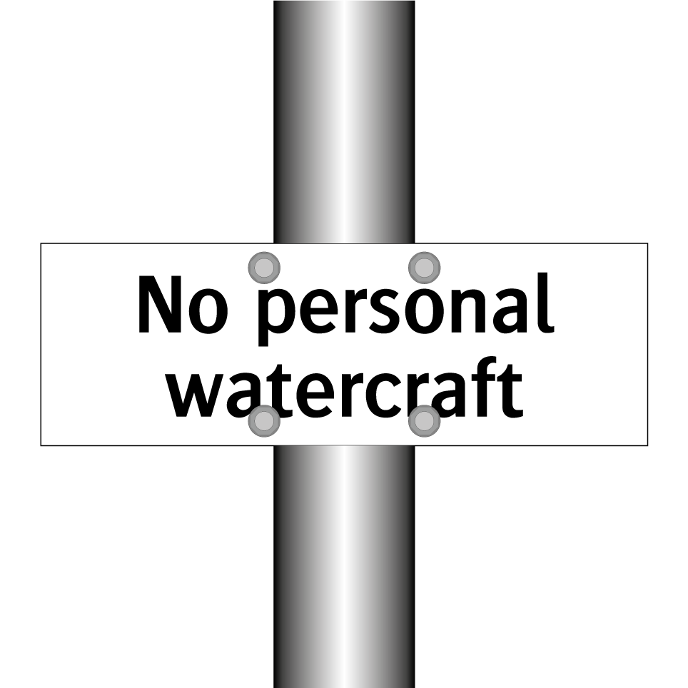 No personal watercraft
