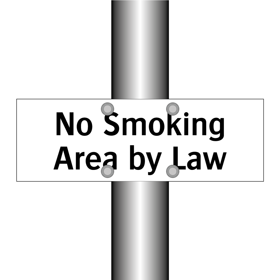 No Smoking Area by Law