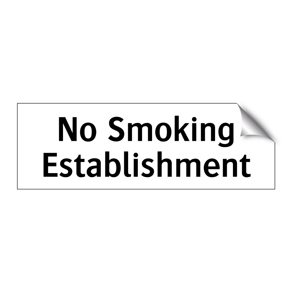 No Smoking Establishment