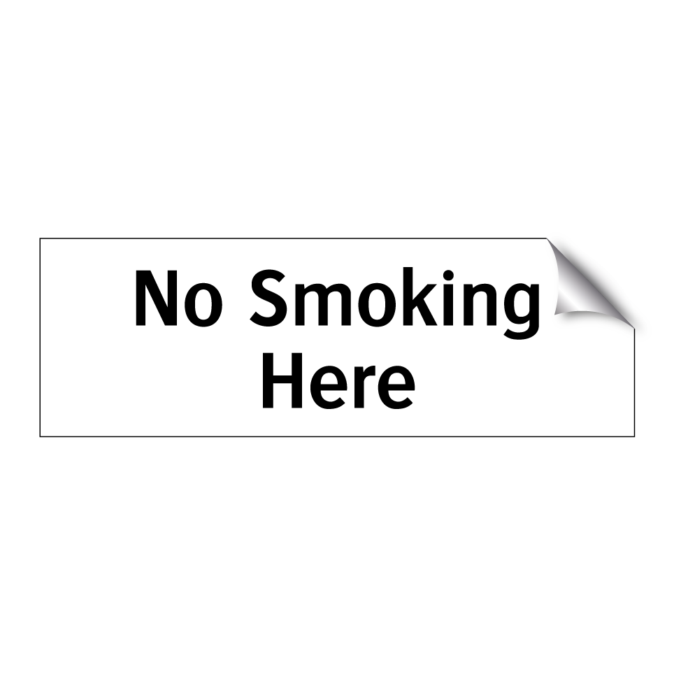 No Smoking Here