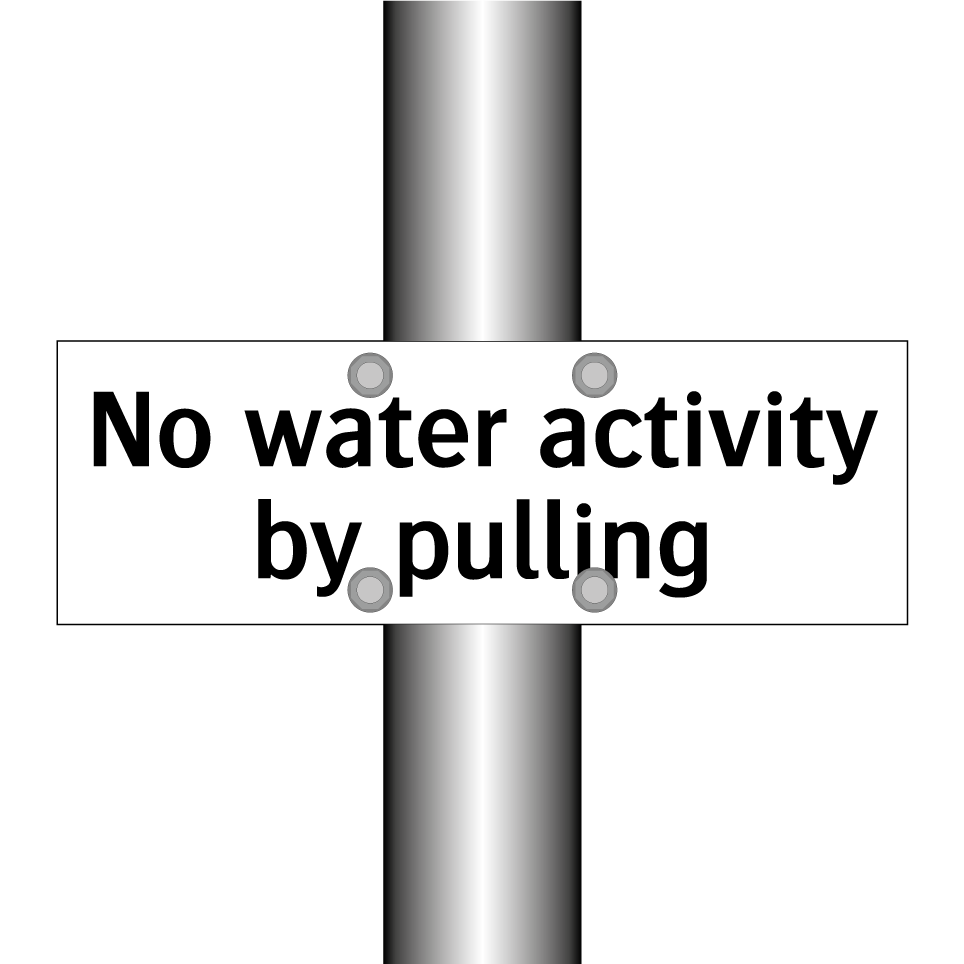 No water activity by pulling