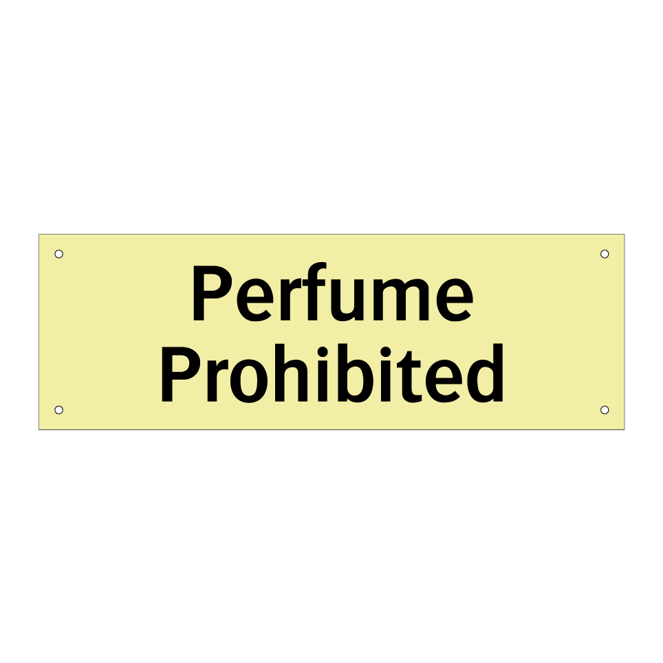 Perfume Prohibited