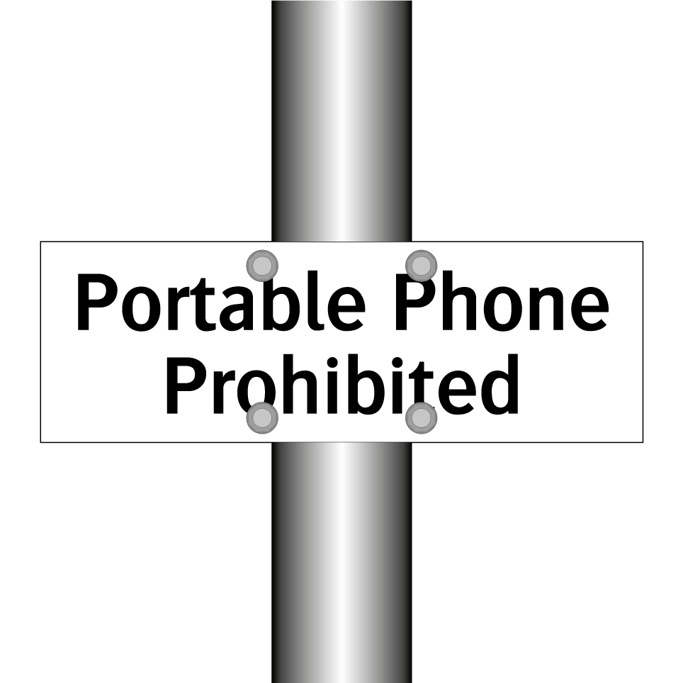 Portable Phone Prohibited