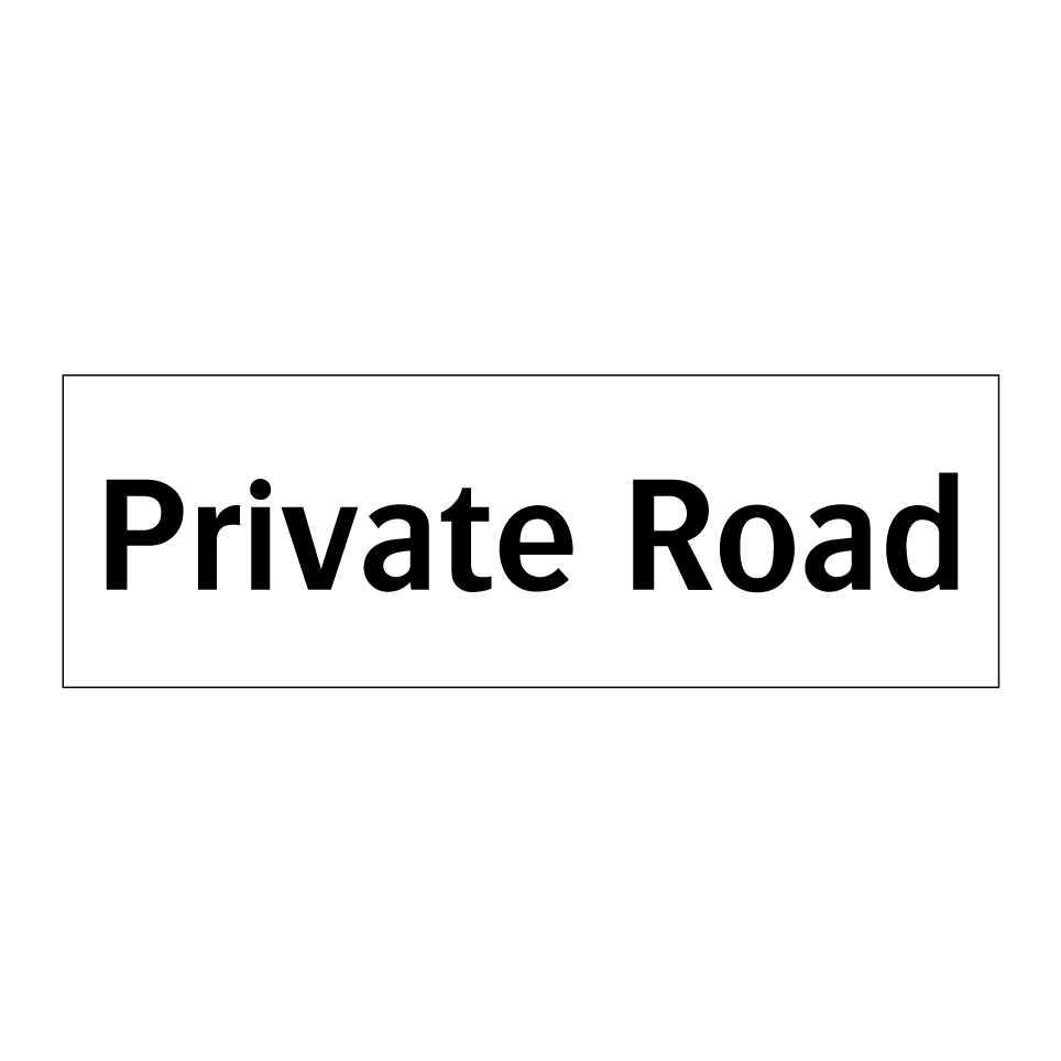 Private Road