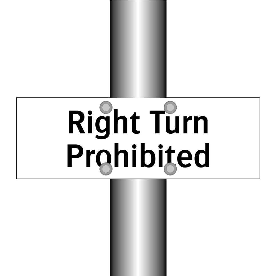 Right Turn Prohibited