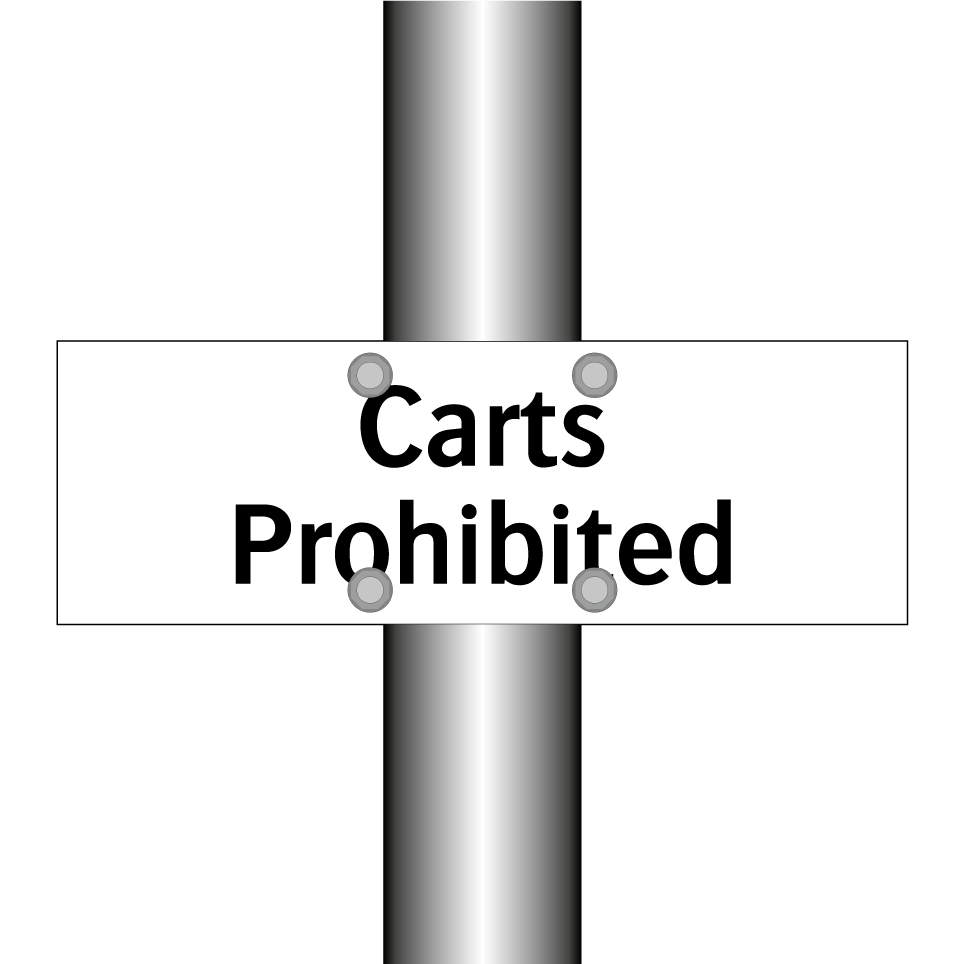 Carts Prohibited