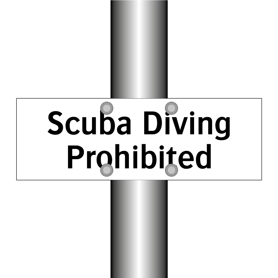 Scuba Diving Prohibited