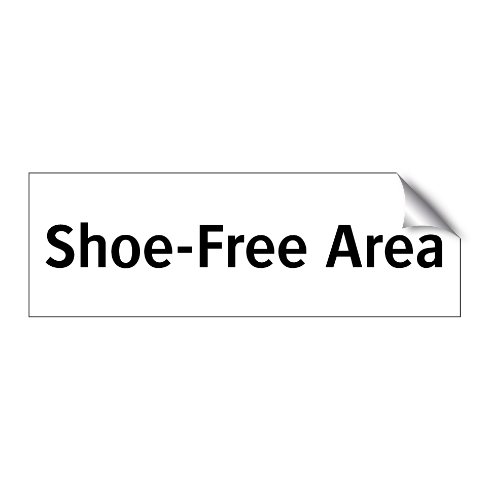 Shoe-Free Area